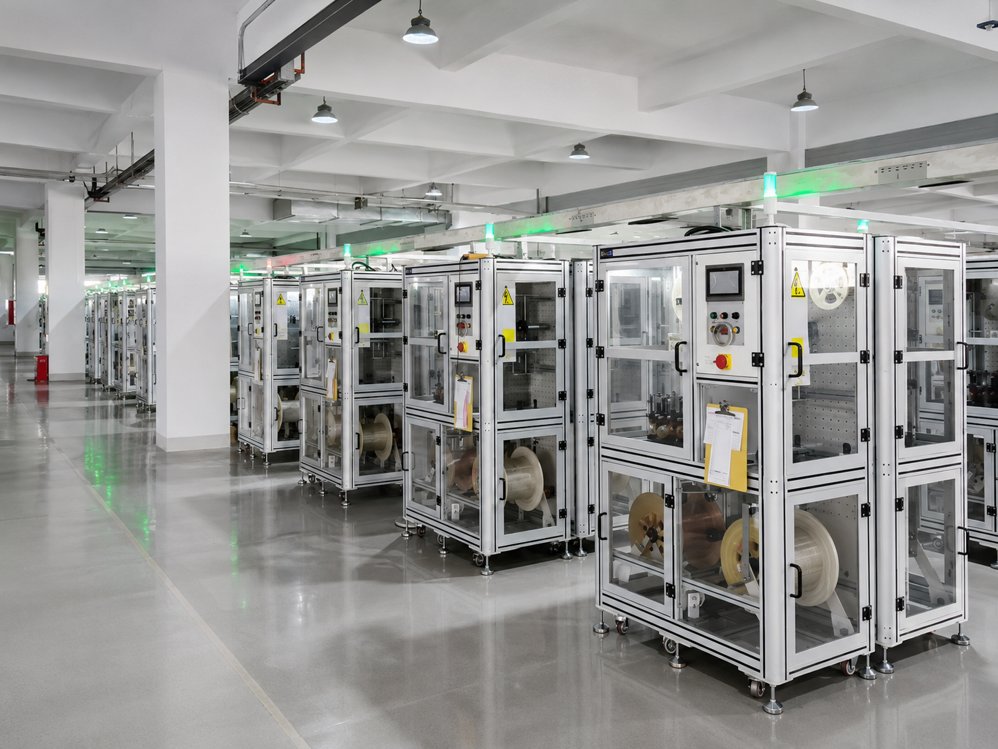 Customer site evidence for GB Braid braiding machine use